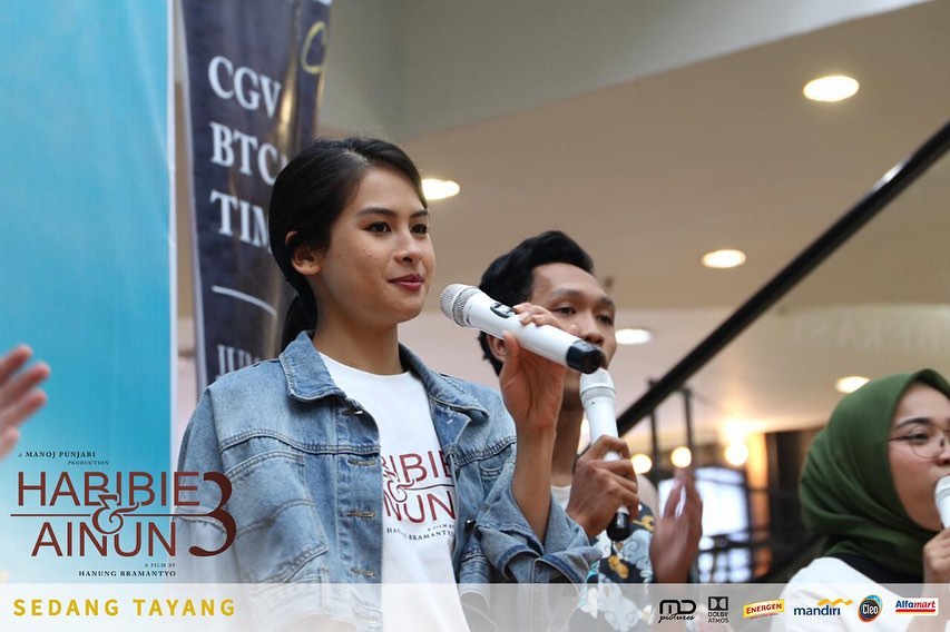 BTC Mall Bekasi, Para Pemeran Film Habibie Ainun 3 Menyapa