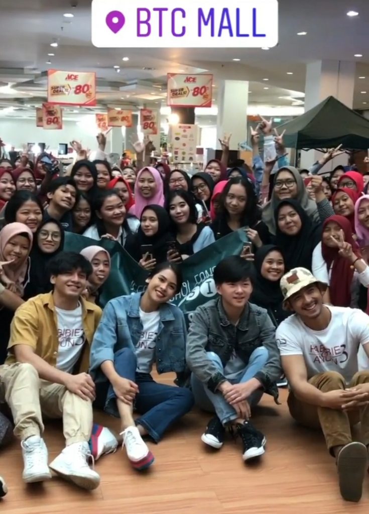 CGV BTC Mall Bekasi Meet and Greet Cast Habibie Ainun 3
