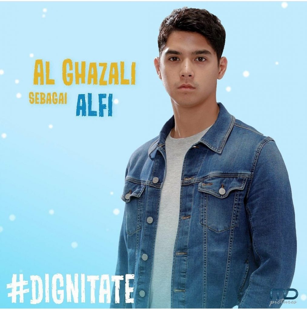 Al Ghazali Sebagai Alfi, Pemeran Film Dignitate, MD Pictures