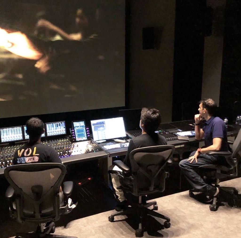 Sabtu Produktif, Manoj Punjabi Sedang Persiapan Trailer Film Dengan Sound Mixing Keren Abis