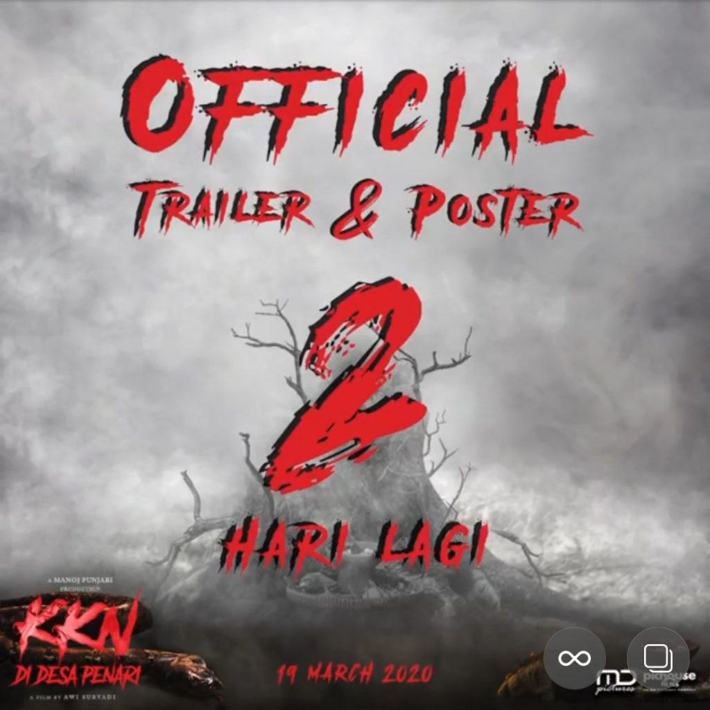 2 HARI LAGI Official Trailer & Official Poster Film KKN di Desa Penari Rilis