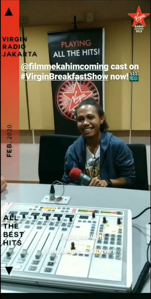 Seru Pemain Film Mekah Im Coming di Virgin Radio Jakarta