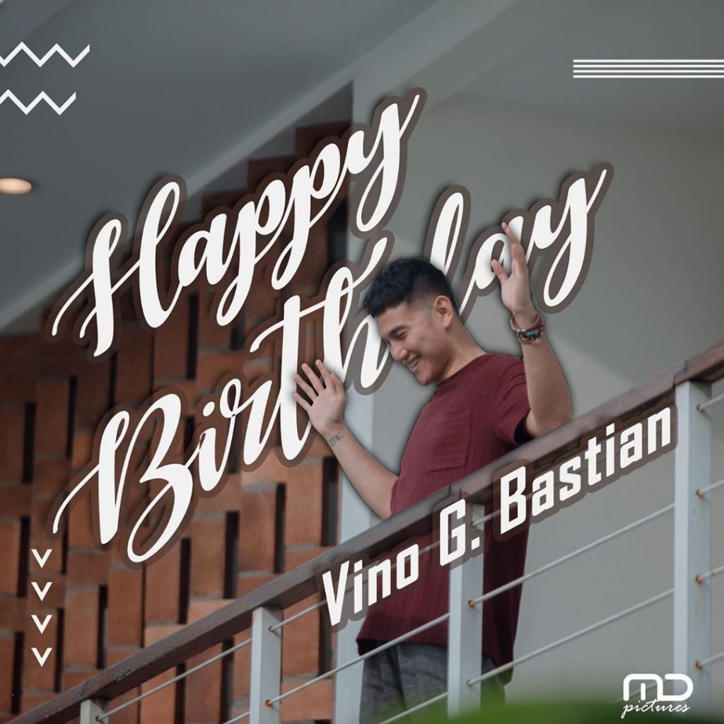 Selamat ulang tahun, Vino G. Bastian 🥳 Semoga makin SABAR dalam menghadapi ujian-ujian di hidup ini ya 😝