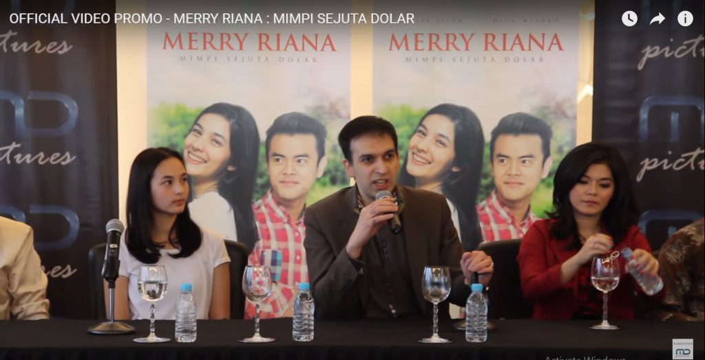 Manoj Punjabi Launching Film Merry Riana : Mimpi Sejuta Dolar (2014)