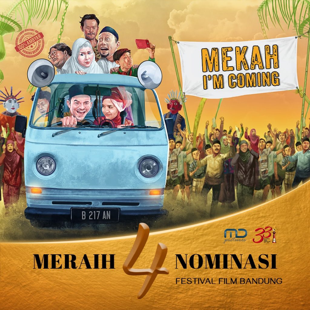 Film Mekah I'm Coming Meraih 4 Nominasi Festival Film Bandung