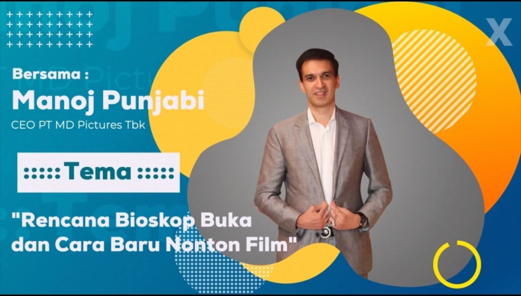 Live Bersama Manoj Punjabi "Rencana Bioskop Buka dan Cara Baru Nonton Film"
