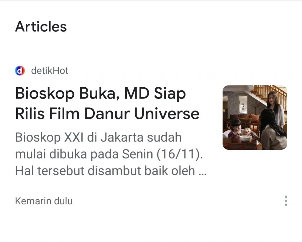 Bioskop Buka, MD Siap Rilis Film Danur Universe -hot.detik.com