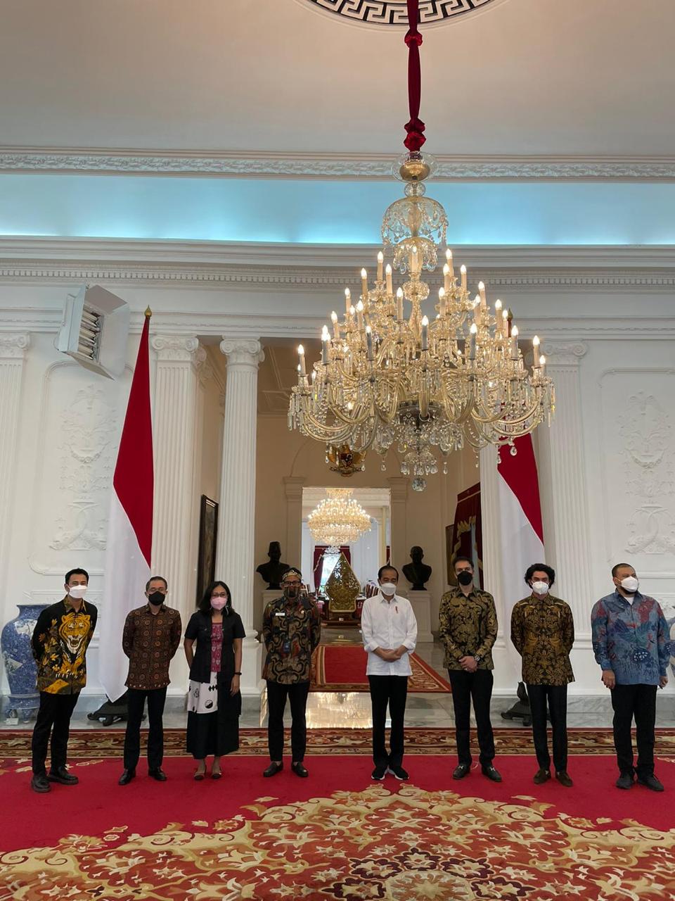 Manoj Punjabi Berdialog Dengan Presiden Jokowi di Istana