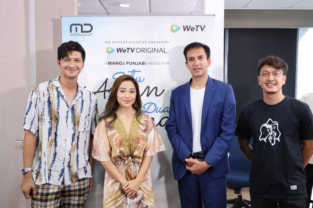 Syukuran series terbaru MD Entertainment, WeTV Original - Satu Amin Dua Iman, bersama sutradara dan pemain