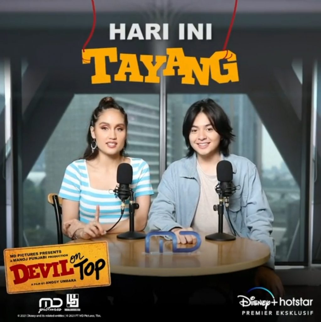 Mulai hari ini kalian sudah bisa streaming Devil on Top di Disney Plus Hotstar sekarang!