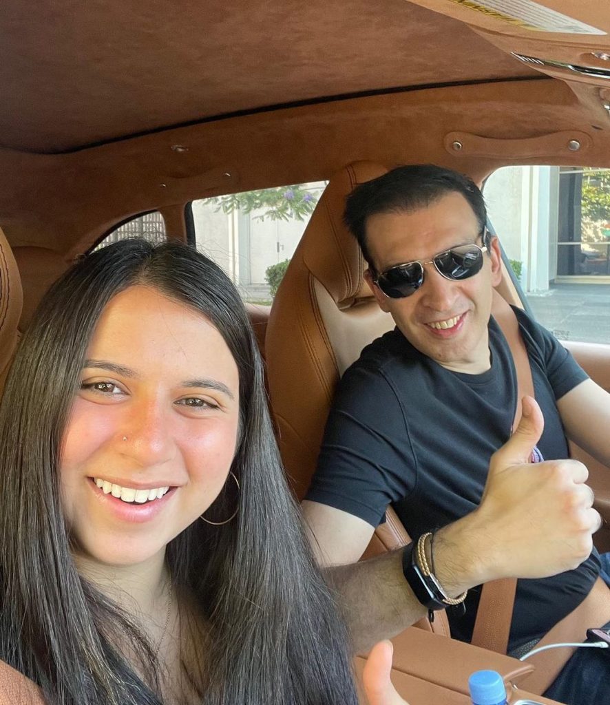 Father-Daughter quality drives, where are we heading today @sairaapunjabi?  

#M...