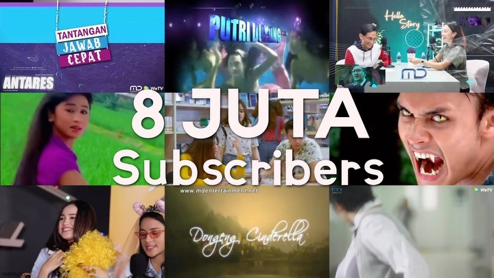 YouTube MD Entertainment sudah 8 JUTA subscribers!

Terima kasih untuk MD People...